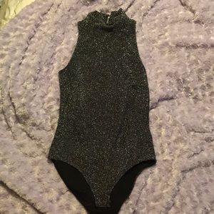 sparkly new year’s eve bodysuit